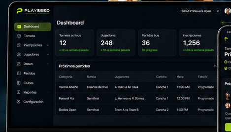 Dashboard de PlaySeed